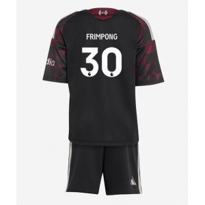 Liverpool Jeremie Frimpong #30 Jalkapallovaatteet Lasten Kolmas peliasu 2026-27 Lyhythihainen (+ Lyhyet housut)